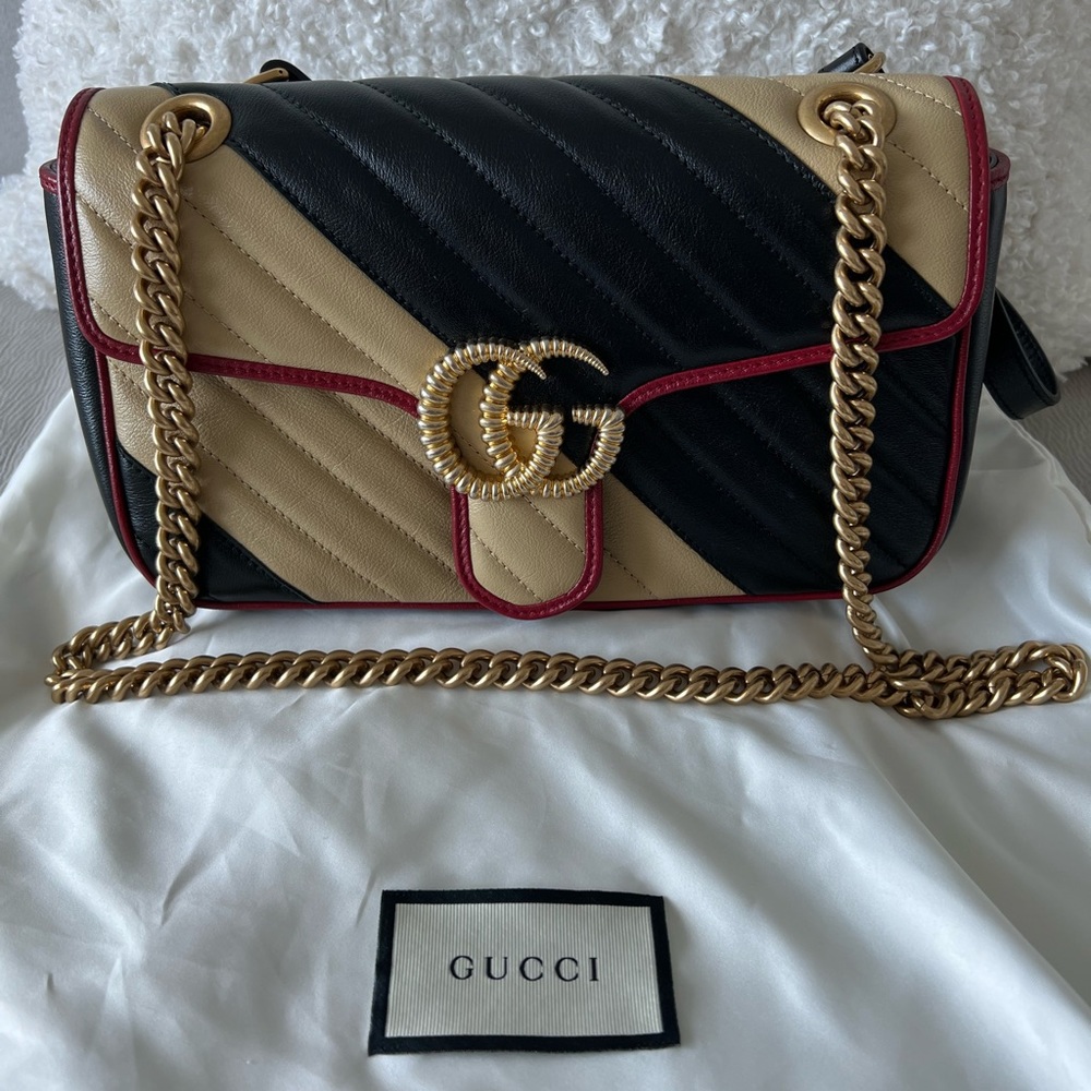 Authentic Gucci marmont bag